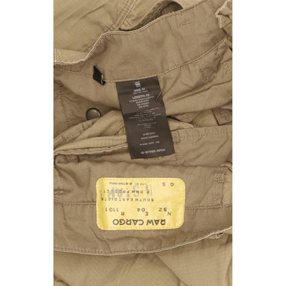 G-Star Rovic Men Beige Tapered Loose Trousers W31 L30