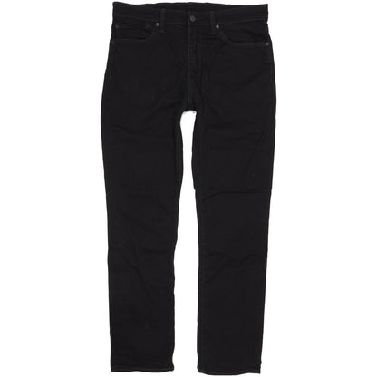 Levi's 511 Men Black Straight Slim Stretch Jeans W36 L32