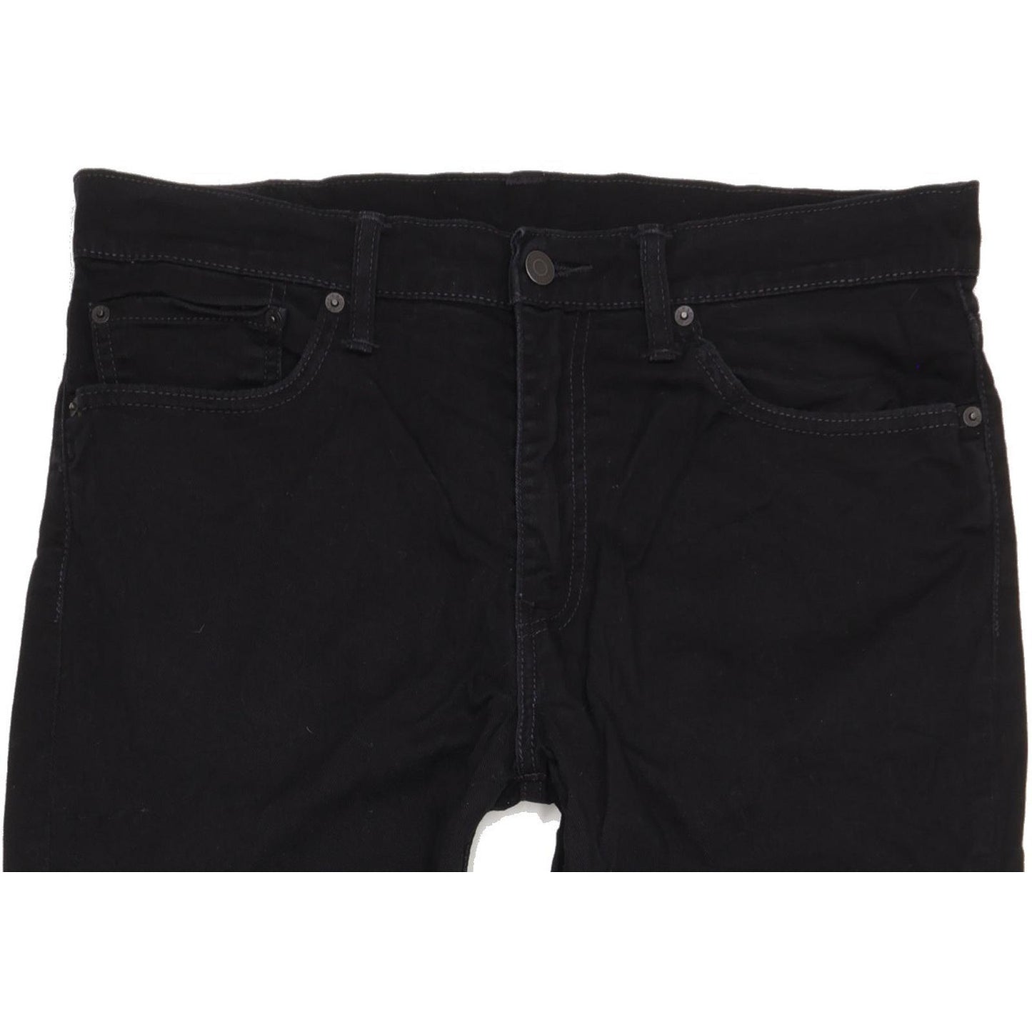 Levi's 511 Men Black Straight Slim Stretch Jeans W36 L32