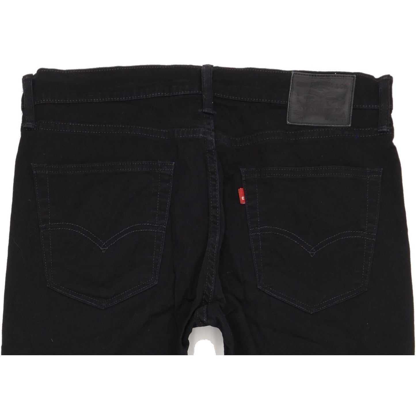 Levi's 511 Men Black Straight Slim Stretch Jeans W36 L32