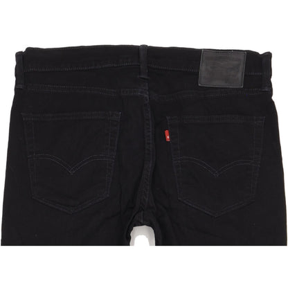Levi's 511 Men Black Straight Slim Stretch Jeans W36 L32