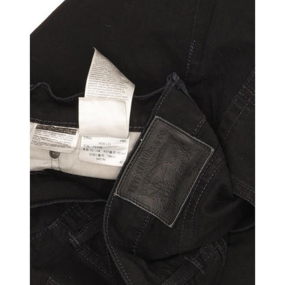 Levi's 511 Men Black Straight Slim Stretch Jeans W36 L32