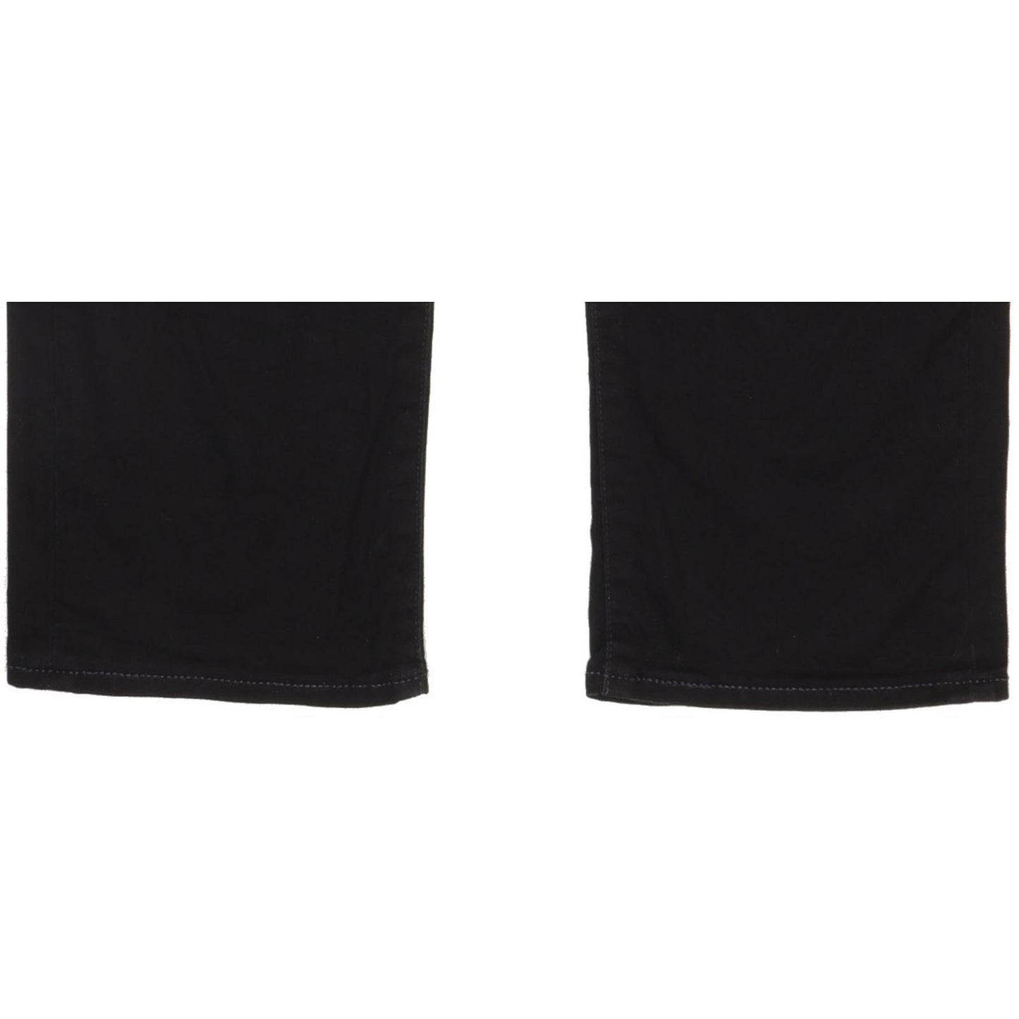 Levi's 504 Men Black Straight Regular Stretch Jeans W34 L29