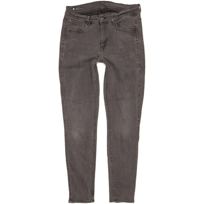 G-Star 3301 Ultra Women Grey Skinny Slim Stretch Jeans W32 L32