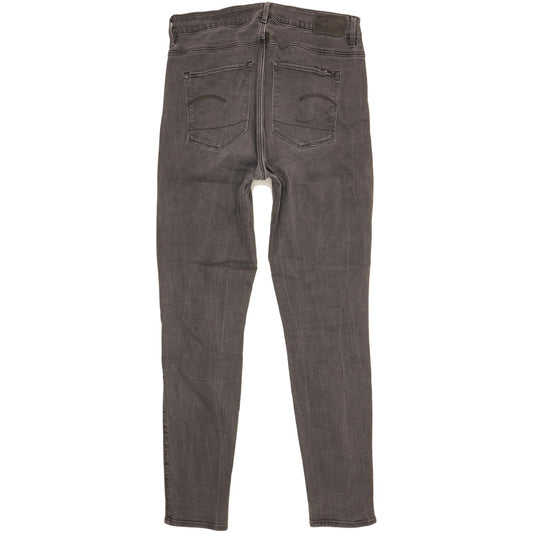 G-Star 3301 Ultra Women Grey Skinny Slim Stretch Jeans W32 L32