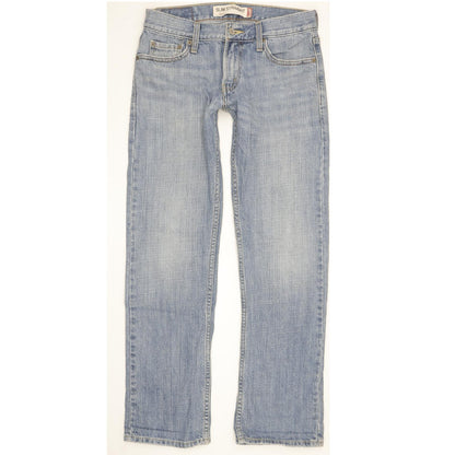 Levi's 514 Men Blue Straight Slim Jeans W29 L30