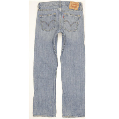 Levi's 514 Men Blue Straight Slim Jeans W29 L30