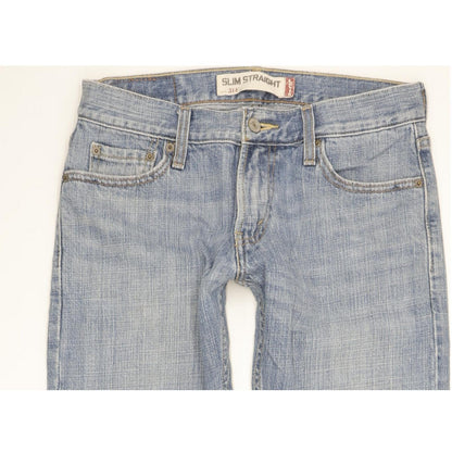 Levi's 514 Men Blue Straight Slim Jeans W29 L30