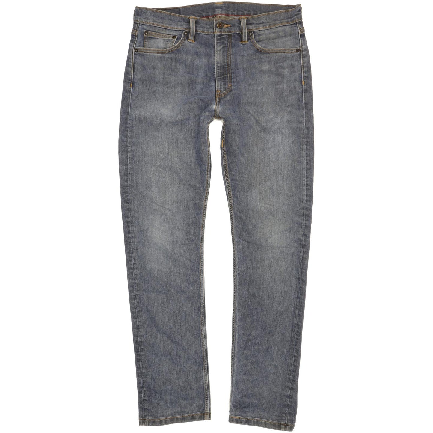 Levi's Men Blue Straight Slim Stretch Jeans W33 L32