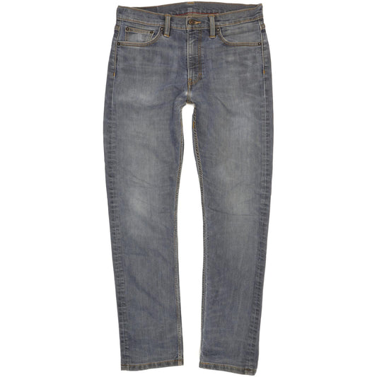 Levi's Men Blue Straight Slim Stretch Jeans W33 L32