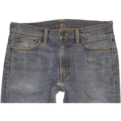 Levi's Men Blue Straight Slim Stretch Jeans W33 L32