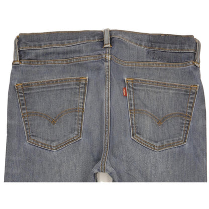 Levi's Men Blue Straight Slim Stretch Jeans W33 L32