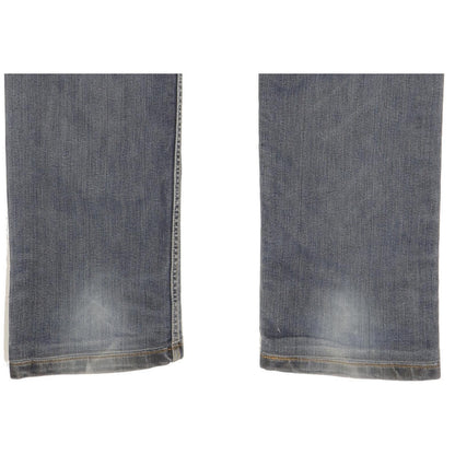 Levi's Men Blue Straight Slim Stretch Jeans W33 L32