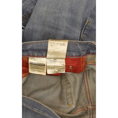Levi's Men Blue Straight Slim Stretch Jeans W33 L32