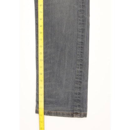 Levi's Men Blue Straight Slim Stretch Jeans W33 L32