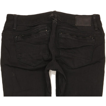 G-Star Midge Women Black Skinny Slim Stretch Jeans W31 L26
