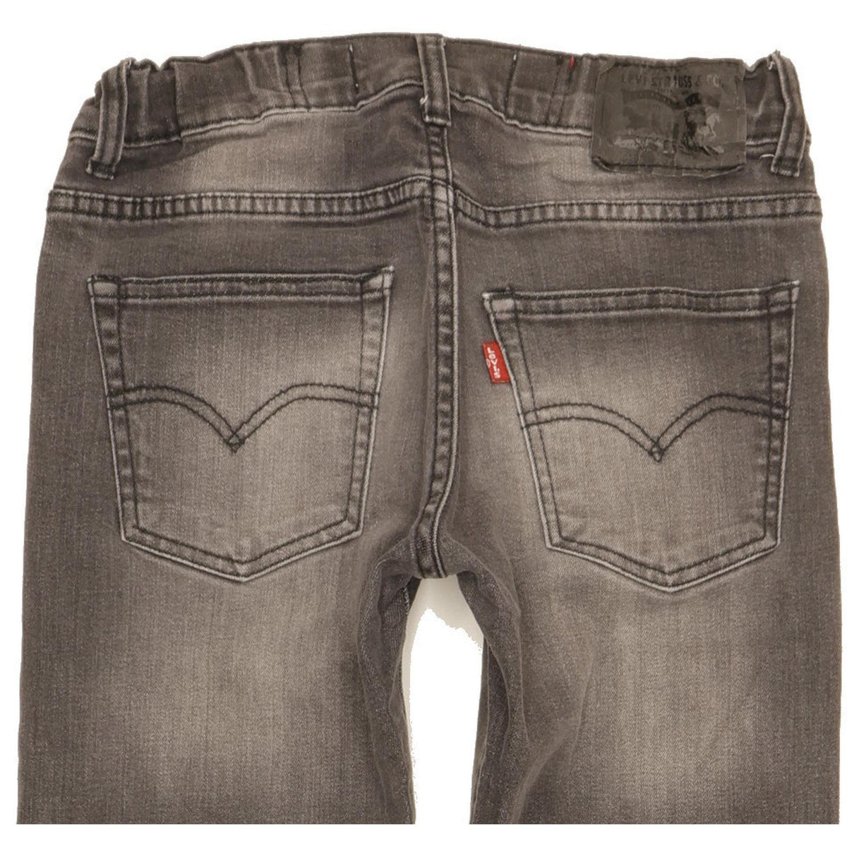 Levi's 510 Kids Grey Skinny Slim Stretch Jeans W28 L29