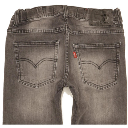 Levi's 510 Kids Grey Skinny Slim Stretch Jeans W28 L29