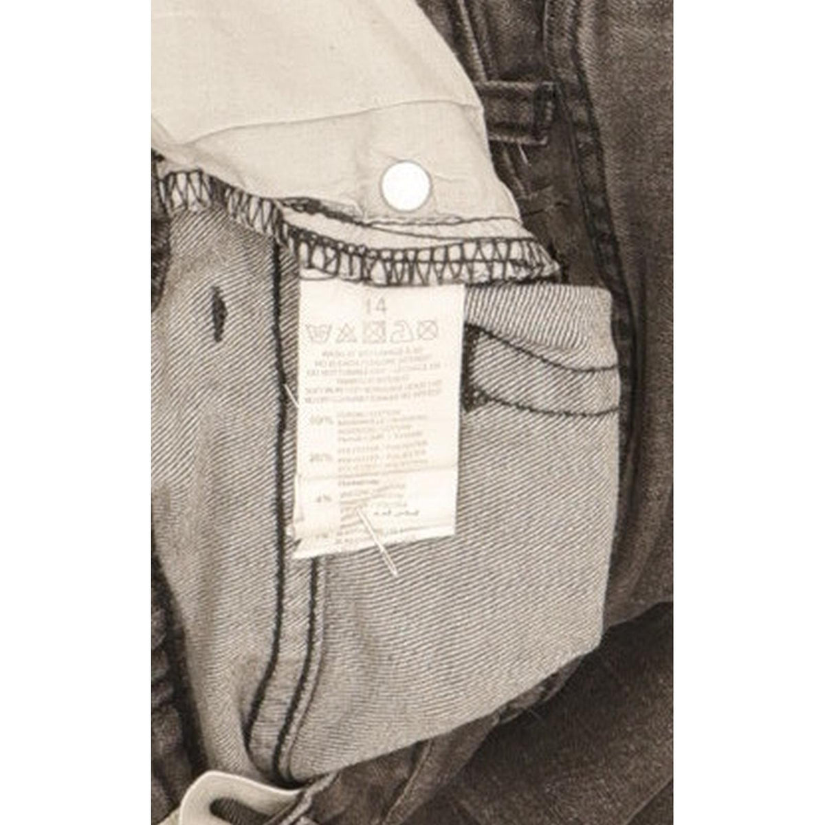 Levi's 510 Kids Grey Skinny Slim Stretch Jeans W28 L29