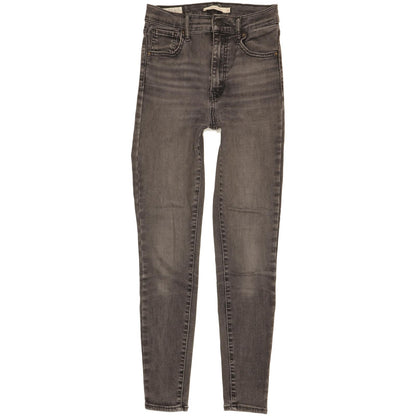 Levi's Mile Women Grey Skinny Slim Stretch Jeans W26 L28