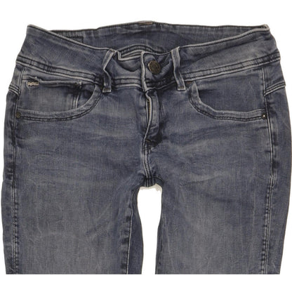 G-Star Lynn Mid Women Blue Skinny Slim Stretch Jeans W30 L31