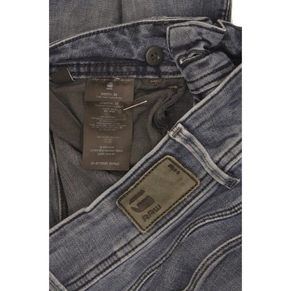 G-Star Lynn Mid Women Blue Skinny Slim Stretch Jeans W30 L31