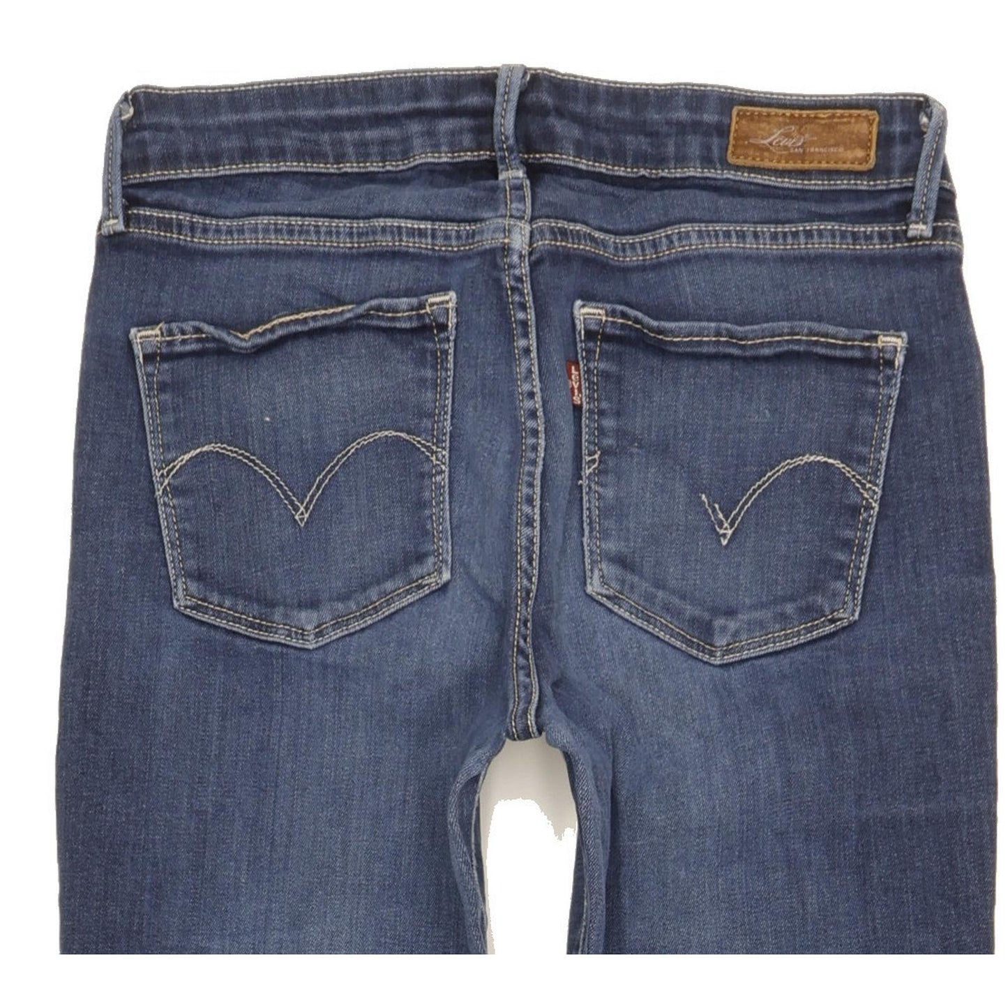 Levi's Demi Curve Women Blue Straight Classic Stretch Jeans W27 L29