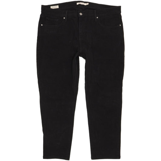 Levi's 311 Shaping Black Skinny Slim Stretch Jeans High Waisted W36 L26