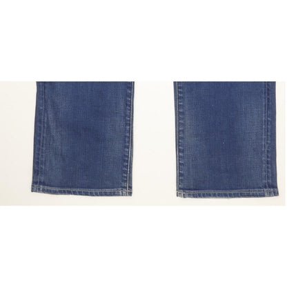 G-Star 3301 Women Blue Straight Slim Stretch Jeans W33 L31