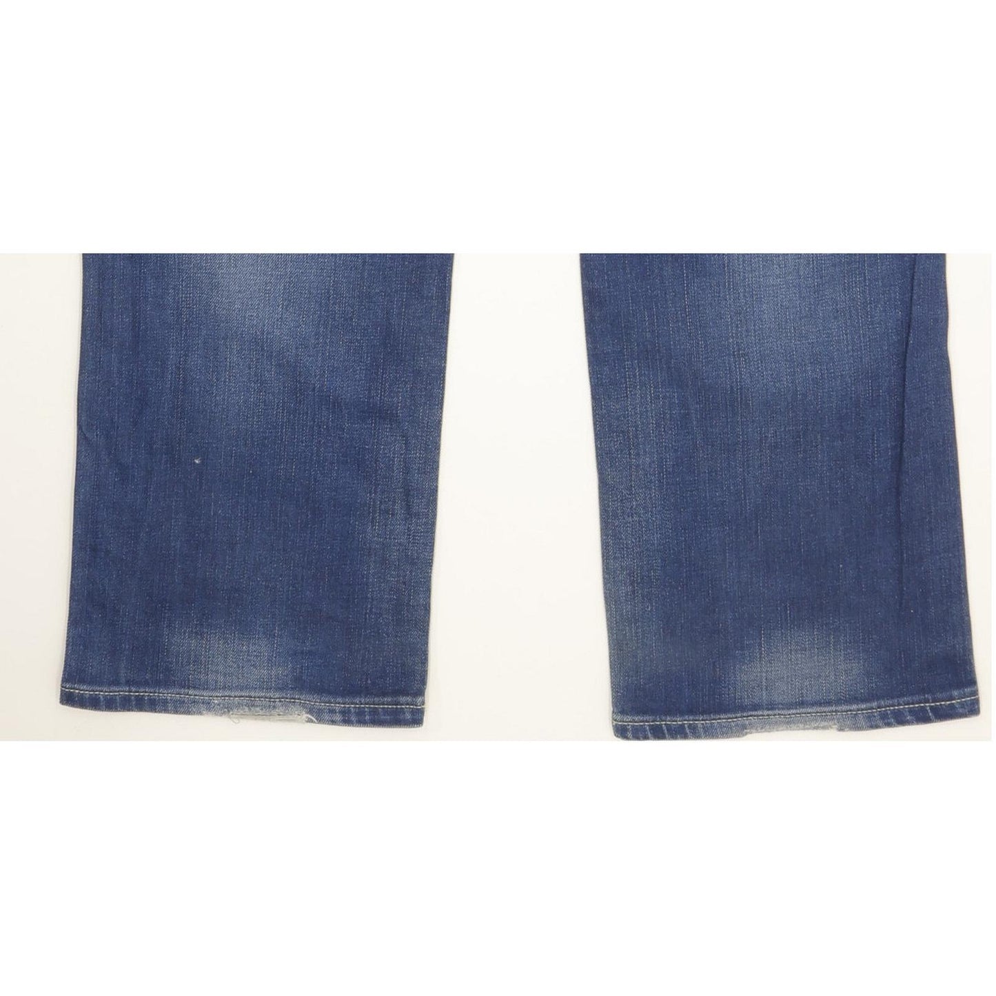 G-Star 3301 Women Blue Straight Slim Stretch Jeans W33 L31