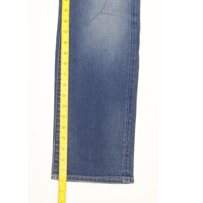 G-Star 3301 Women Blue Straight Slim Stretch Jeans W33 L31