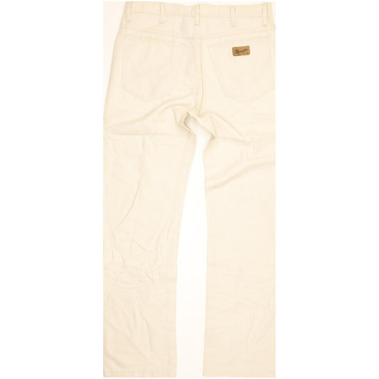 Wrangler Texas Men Beige Straight Regular Jeans W33 L32