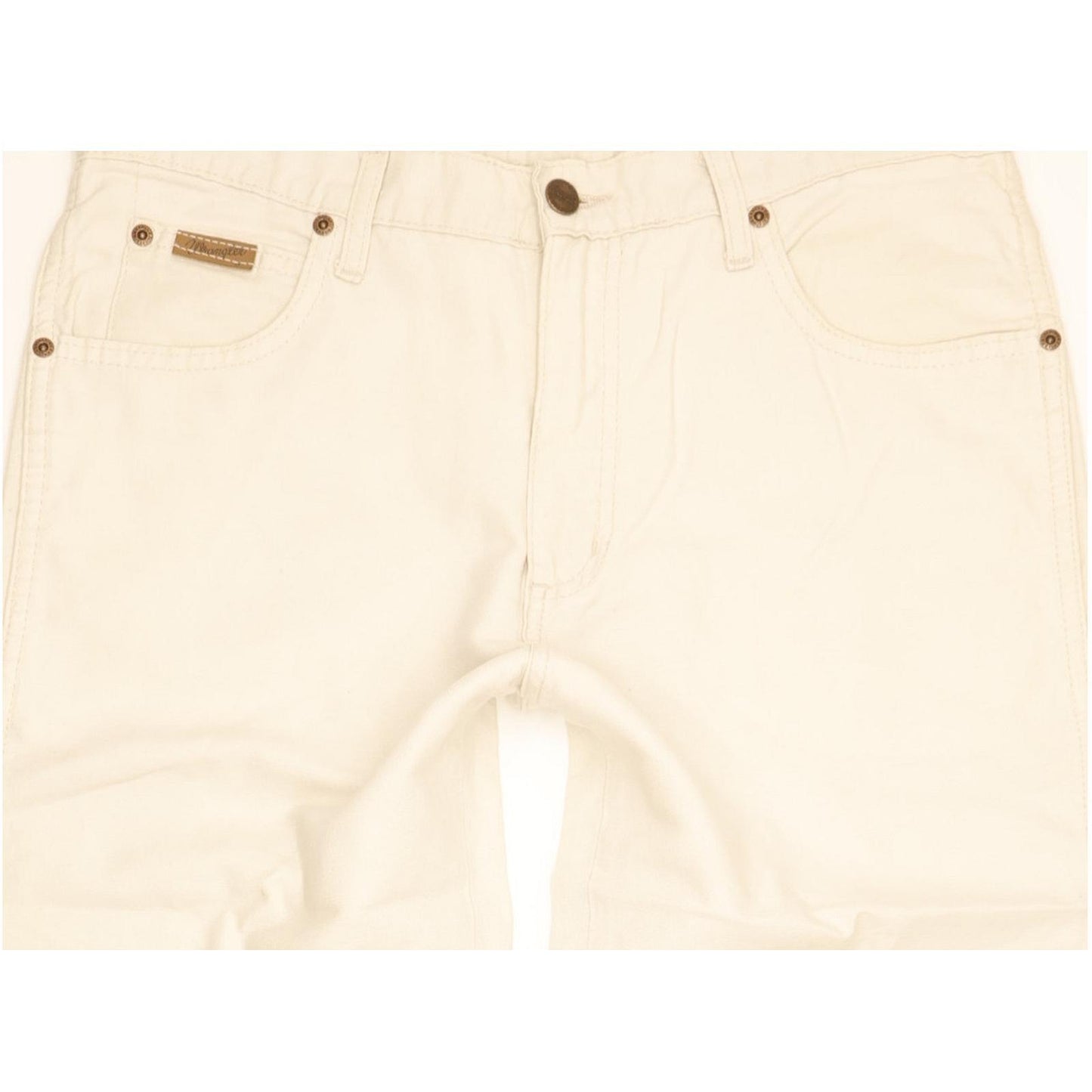 Wrangler Texas Men Beige Straight Regular Jeans W33 L32