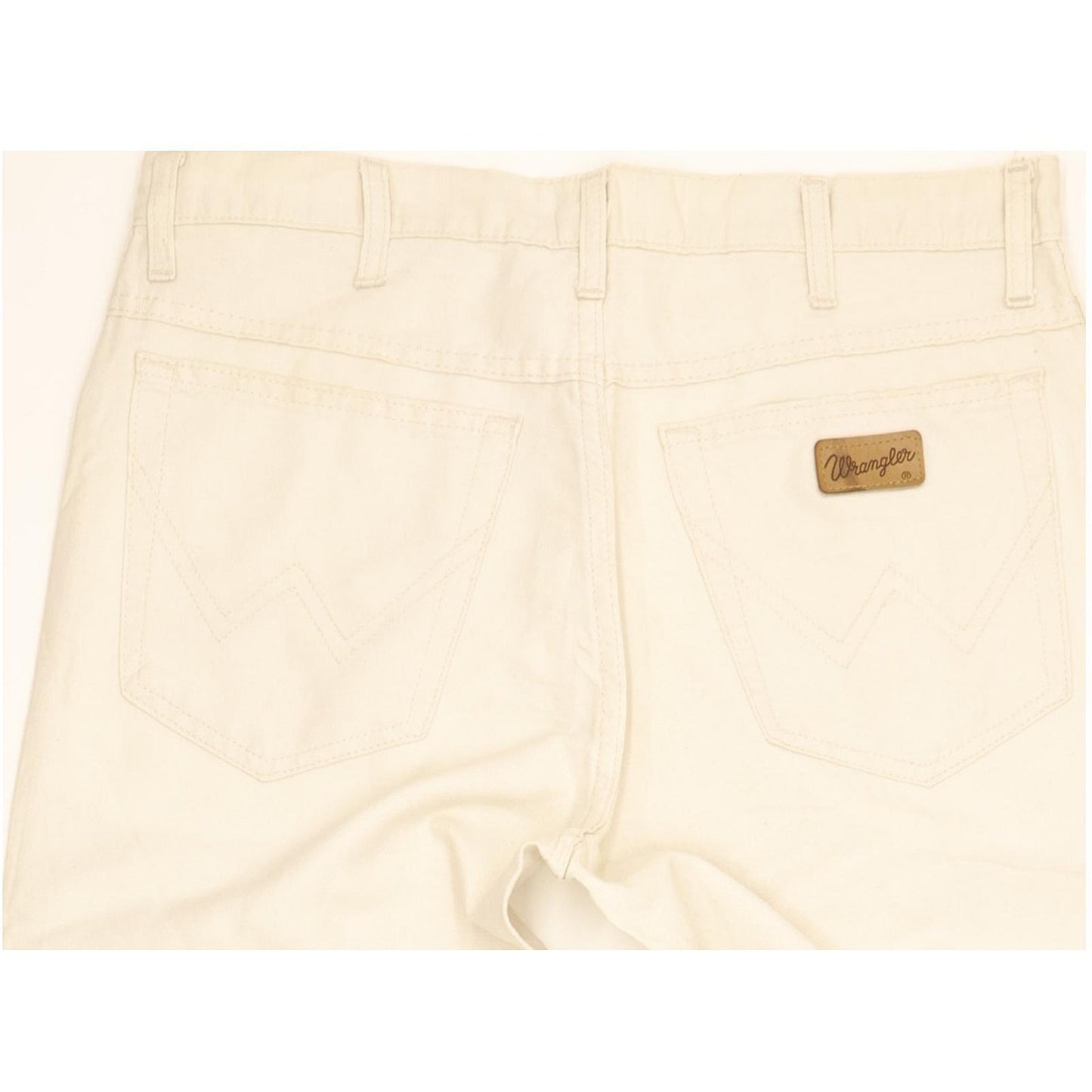 Wrangler Texas Men Beige Straight Regular Jeans W33 L32