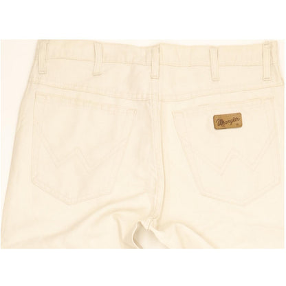 Wrangler Texas Men Beige Straight Regular Jeans W33 L32