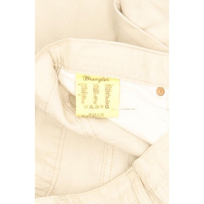 Wrangler Texas Men Beige Straight Regular Jeans W33 L32