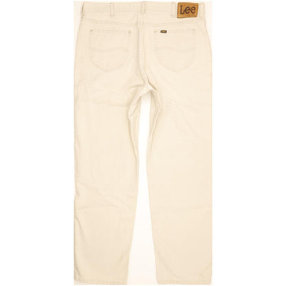 Lee Kansas Men Beige Straight Regular Jeans W40 L32