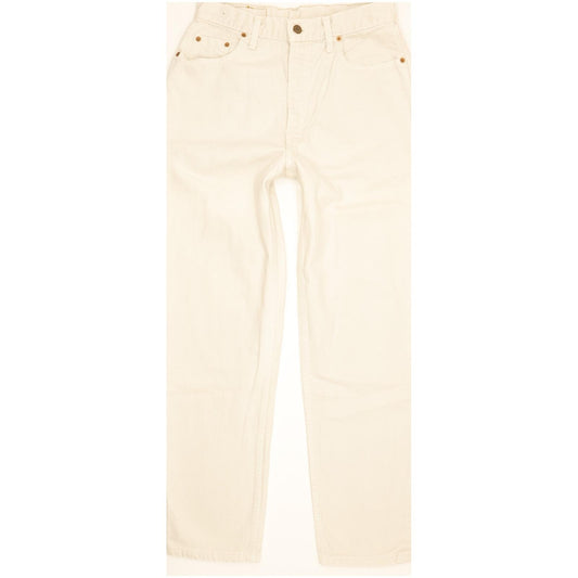 Levi's 881 Beige Straight Slim Jeans High Waisted W30 L29
