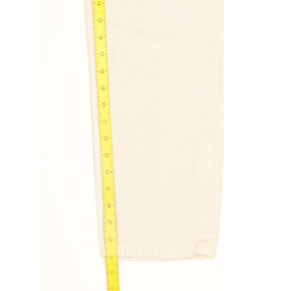 Levi's 881 Beige Straight Slim Jeans High Waisted W30 L29