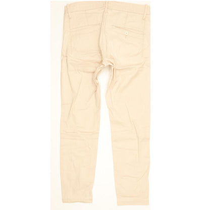 G-Star Bronson Women Beige Skinny Slim Chino Stretch Trousers W26 L28