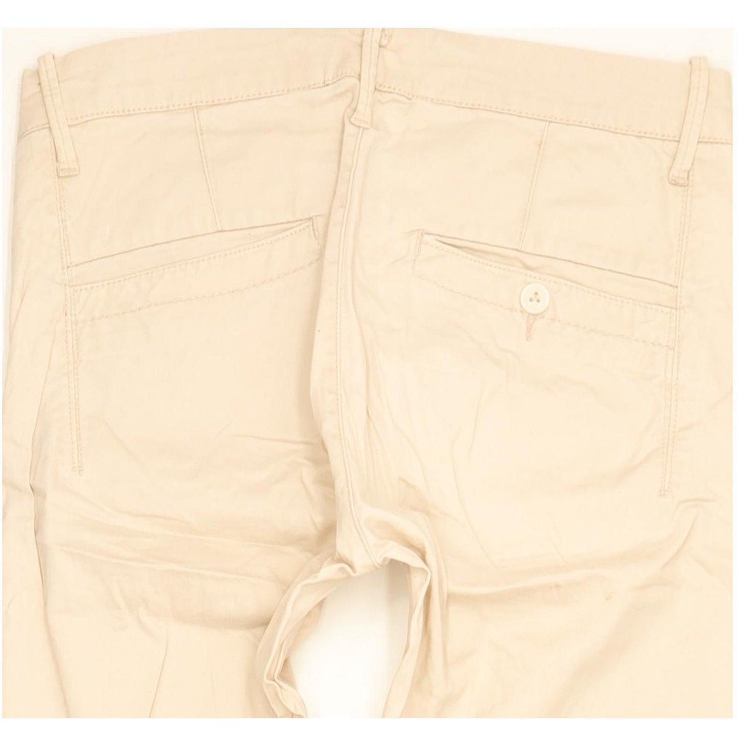 G-Star Bronson Women Beige Skinny Slim Chino Stretch Trousers W26 L28