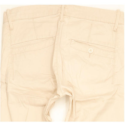 G-Star Bronson Women Beige Skinny Slim Chino Stretch Trousers W26 L28