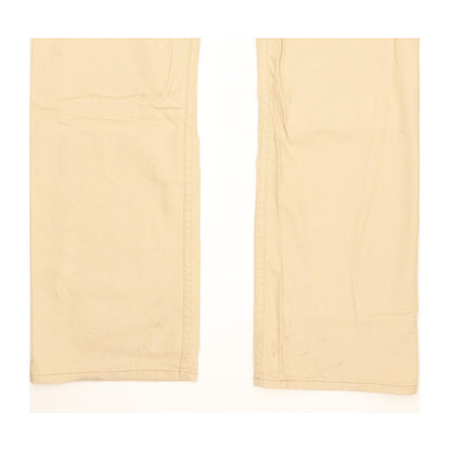 Levi's 514 Men Beige Straight Slim Stretch Jeans W34 L30
