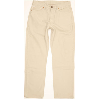 Levi's 590 Men Beige Straight Regular Jeans W32 L31