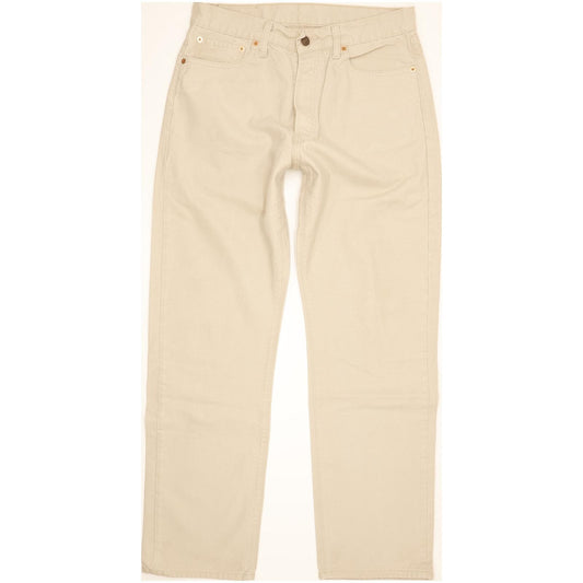 Levi's 590 Men Beige Straight Regular Jeans W32 L31