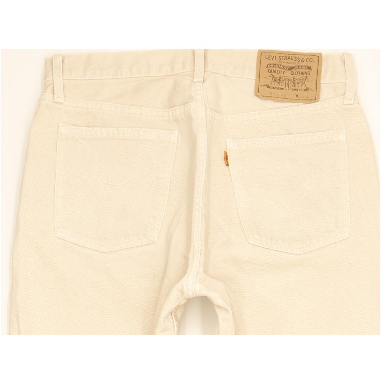 Levi's 615 Men Beige Straight Regular Jeans W32 L31