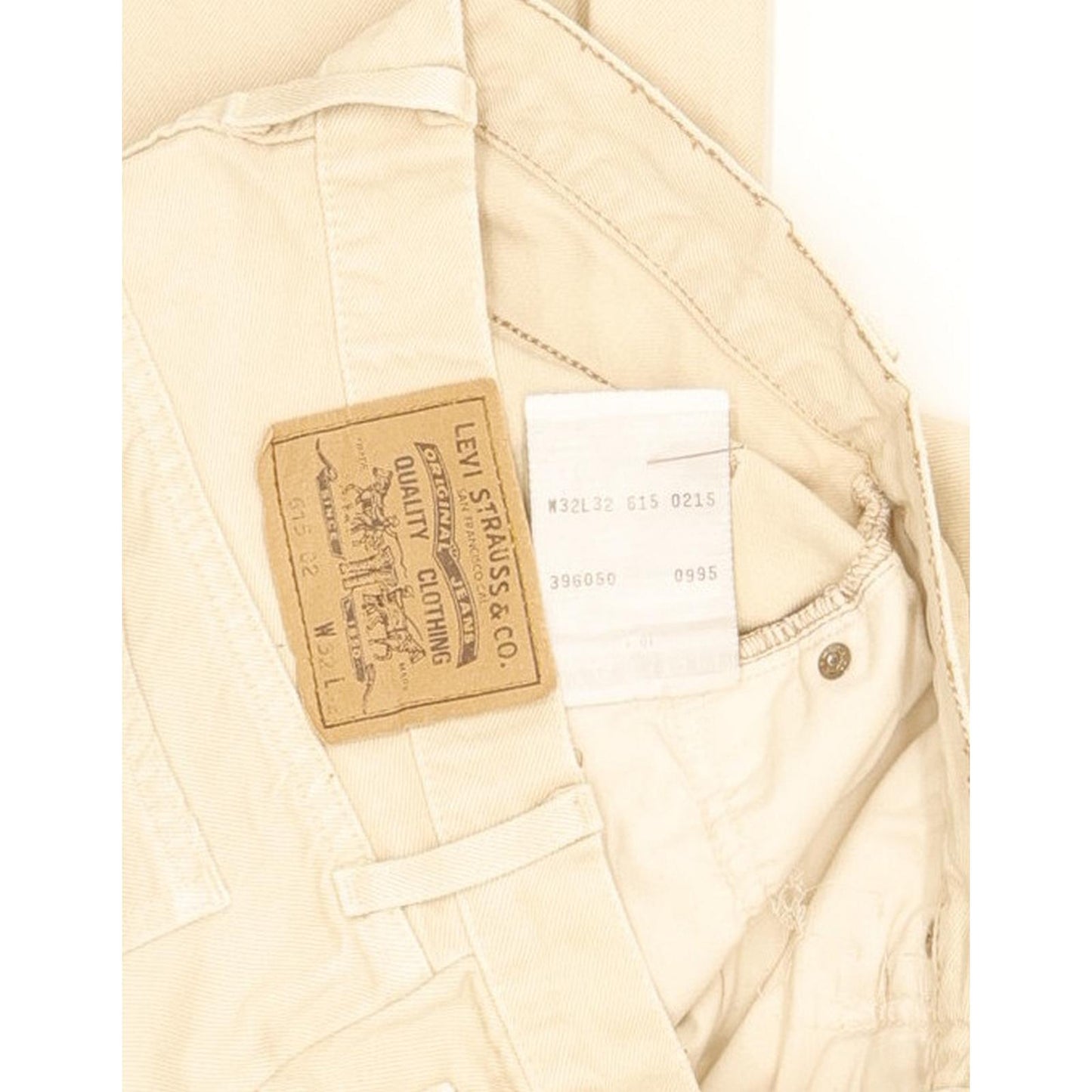 Levi's 615 Men Beige Straight Regular Jeans W32 L31