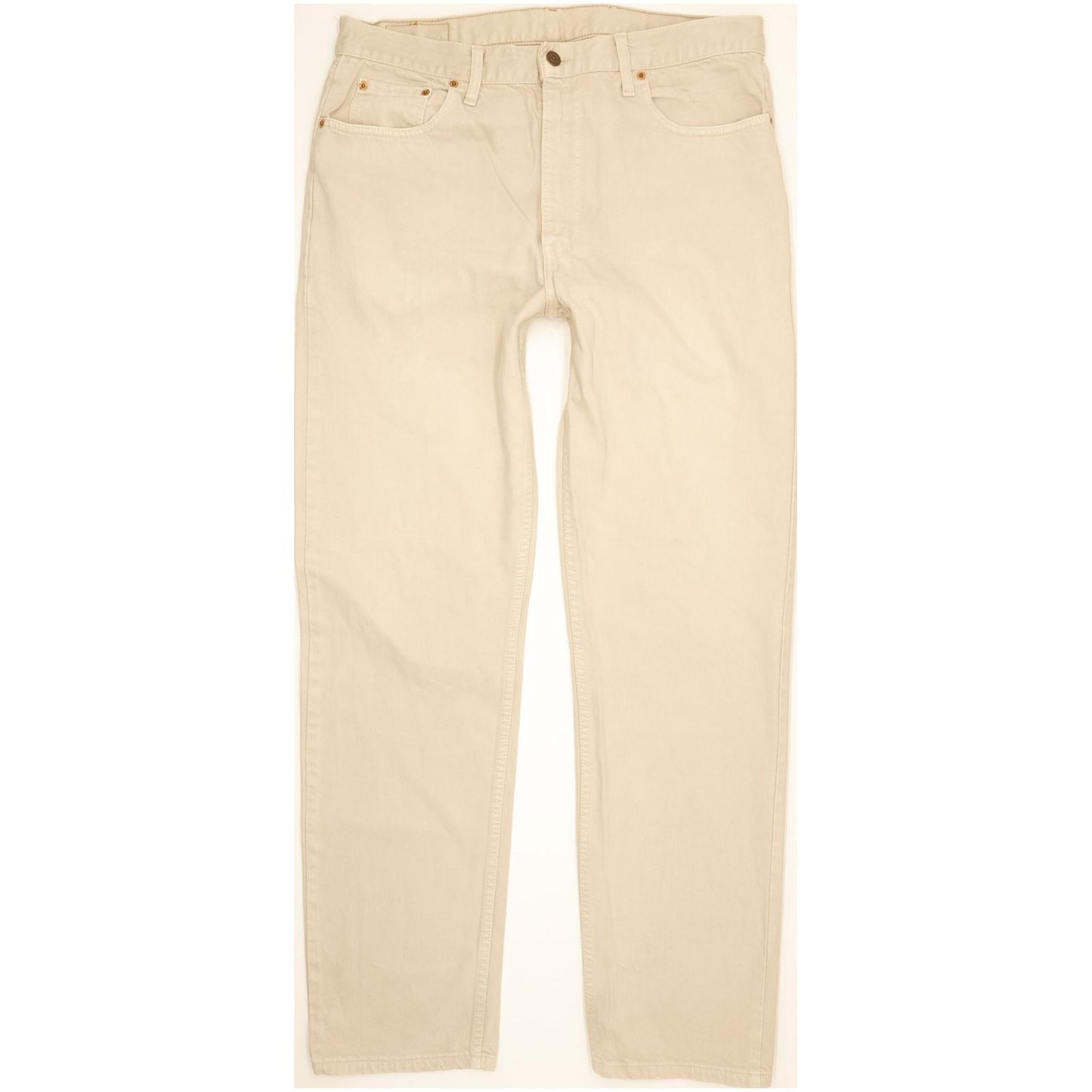 Levi's 615 Men Beige Straight Regular Jeans W37 L33
