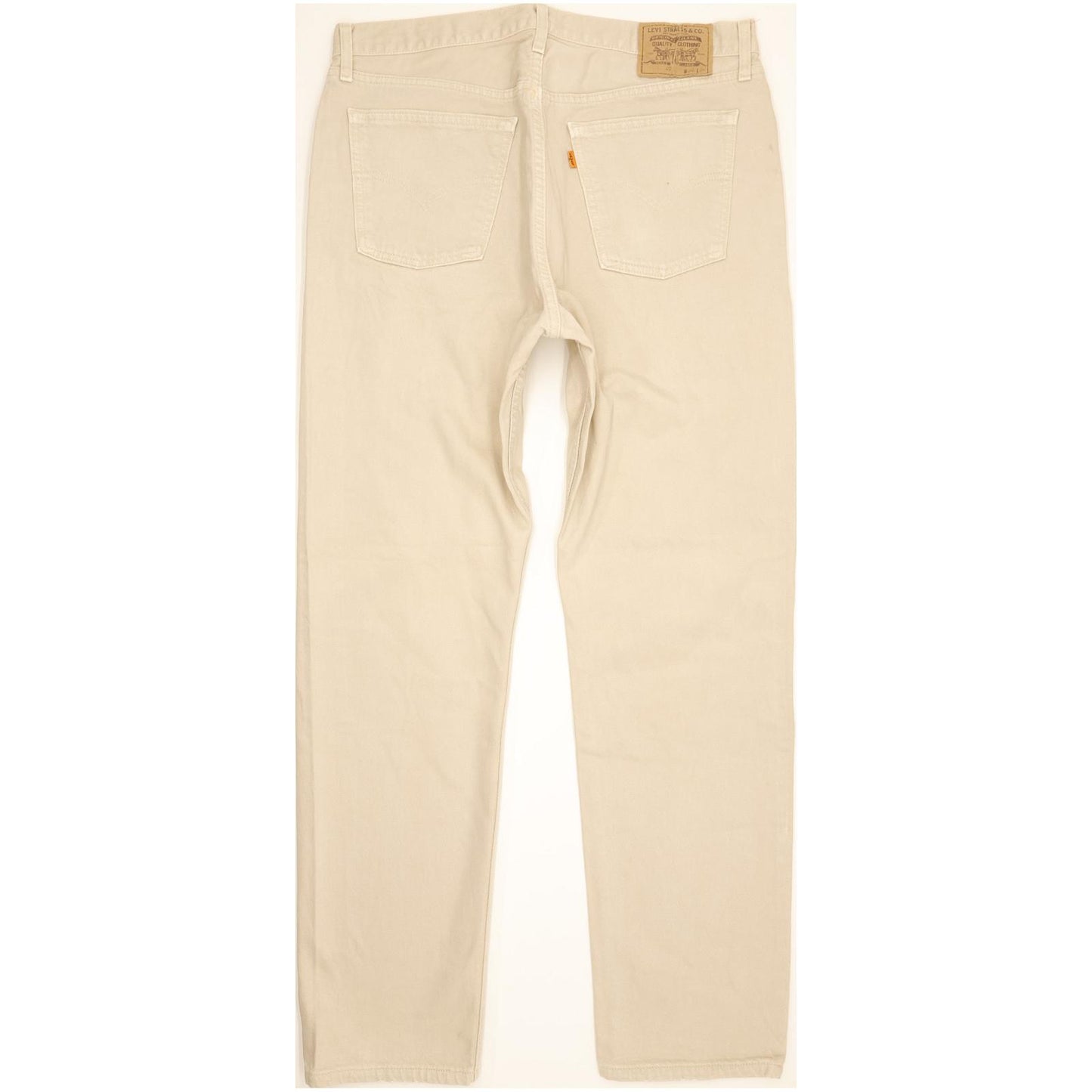 Levi's 615 Men Beige Straight Regular Jeans W37 L33