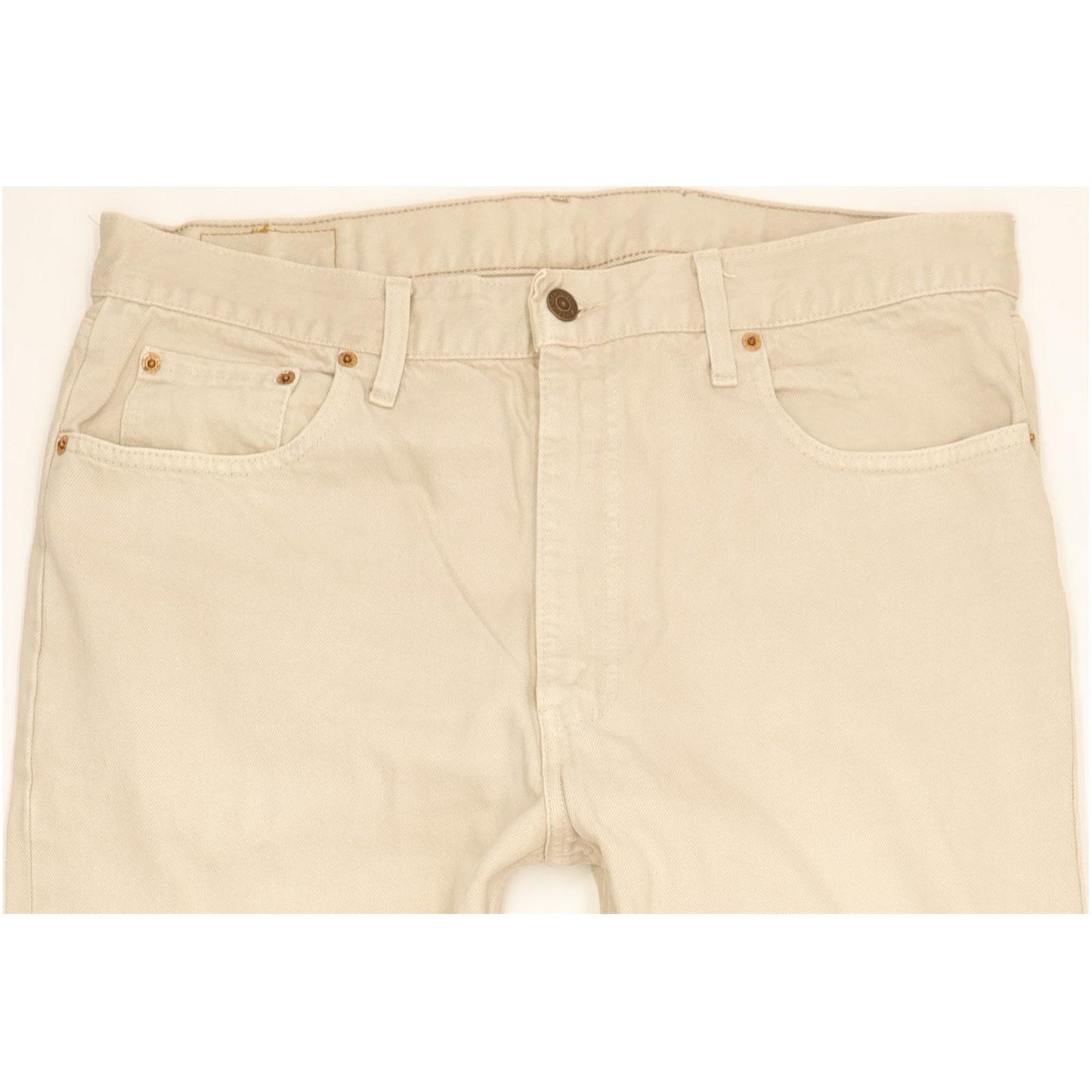 Levi's 615 Men Beige Straight Regular Jeans W37 L33